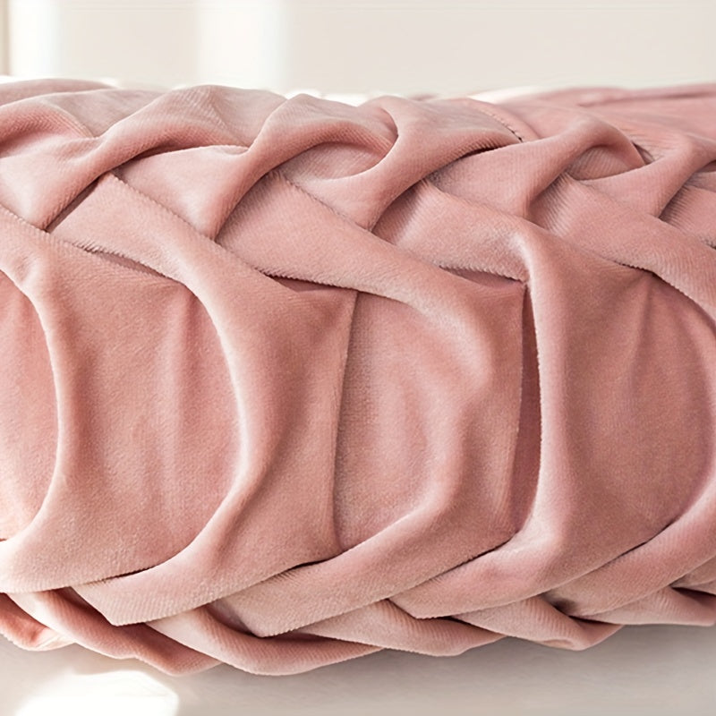VelvetGlow - Soft Round Cushion for Cozy Spaces