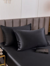 VelvetLuxe - Mulberry Silk Pillowcase Set with Envelope Closure