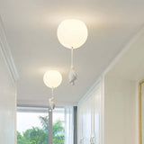 SkyLoom - Bear and Balloon Pendant Light for Kids