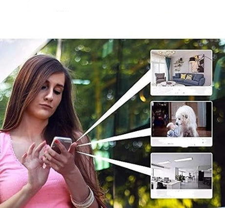 Wireless 1080p WiFi Security Camera for Indoor and Outdoor Use – Smart Home Compatible, Weather-Resistant Design