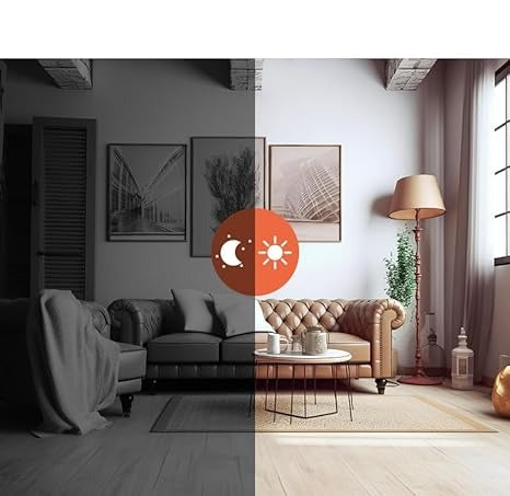 Wireless 1080p WiFi Security Camera for Indoor and Outdoor Use – Smart Home Compatible, Weather-Resistant Design