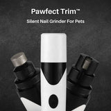 Silent Dog Nail Grinder with Adjustable Speed and Diamond Bit for Safe Claw Trimming