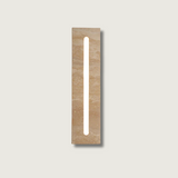 ZenAura – Wabi Sabi Wall Lamp with Marble Accents