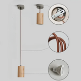 WoodVibe - Sleek Scandinavian Pendant Lamp
