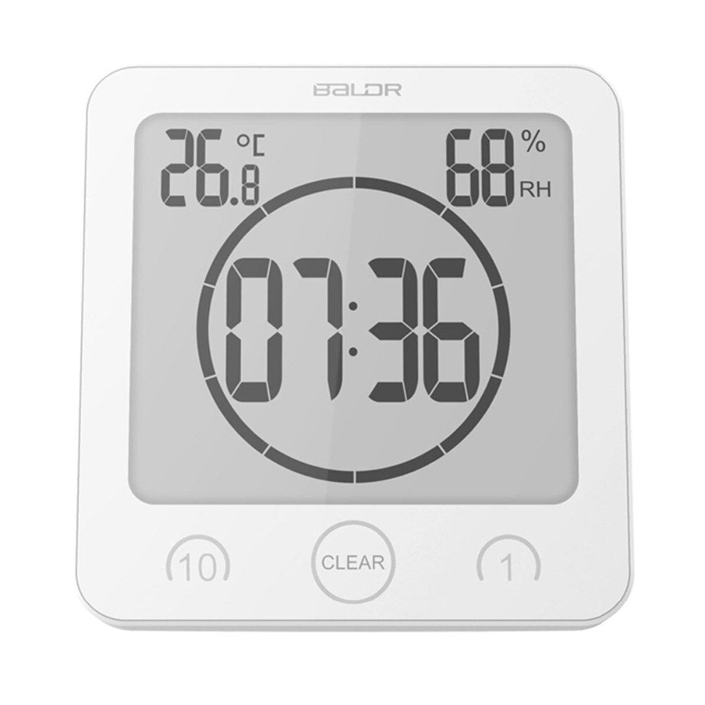 AquaClock - Waterproof Shower Timepiece