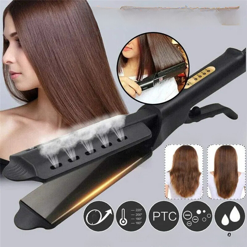 SmoothWave - Adjustable Heat Dual Hair Tool for Effortless Curls & Straightening