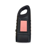 Solar-Powered Waterproof Flashlight with Manual Charging – Compact Emergency LED Light for Outdoor and Home Use