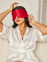 SilkenRest - Elegant One-Piece Silk Sleep Eye Mask