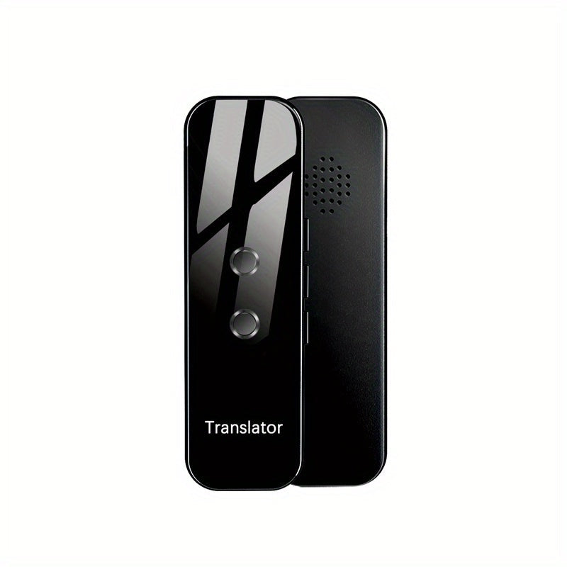 Portable Two-Way Language Translator with Built-In Wi-Fi and USB Rechargeable Battery - Compact Travel Device for Effortless Communication