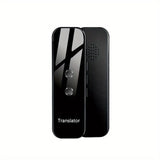 Portable Two-Way Language Translator with Built-In Wi-Fi and USB Rechargeable Battery - Compact Travel Device for Effortless Communication