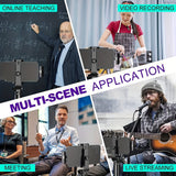 Wireless Lavalier Microphone for Video Recording and Live Streaming – Compact Design with High Sound Quality and USB-C Connection