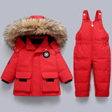 SnowBuddy - Kids' Winter Jacket & Ski Overall with Fur Hood