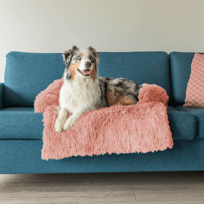 Water-Repellent Dog Bed Protector with Soft Vegan Fur – Non-Slip, Comfortable, Suitable for All Dog Sizes