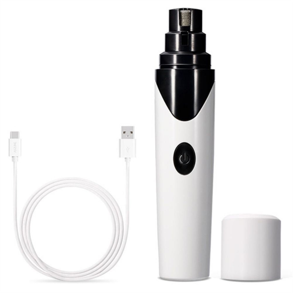 Silent Dog Nail Grinder with Adjustable Speed and Diamond Bit for Safe Claw Trimming