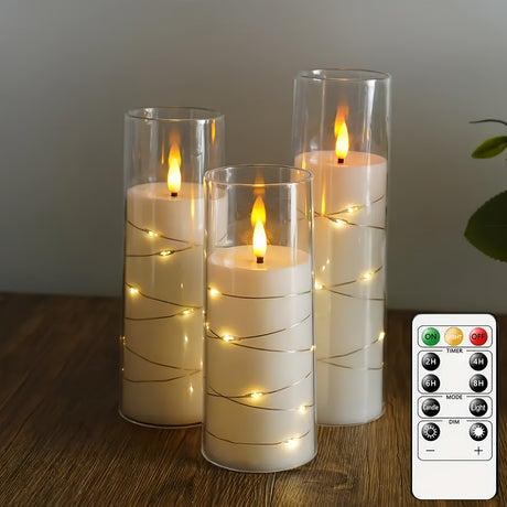SoftFlame - LED Candle Set with Remote Control