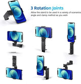 Comfortable Phone Holder for Hands-Free Viewing - Portable Phone Stand Compatible with All Phone Sizes