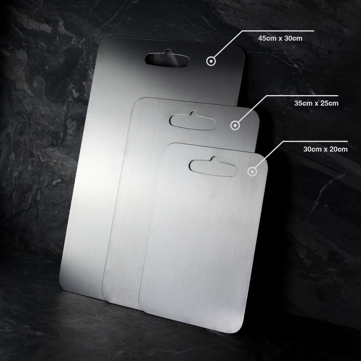 Titanium Cutting Board – Antibacterial, Non-Toxic, BPA-Free Kitchen Essential, Knife-Friendly Design for Safe Food Preparation
