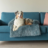 Water-Repellent Dog Bed Protector with Soft Vegan Fur – Non-Slip, Comfortable, Suitable for All Dog Sizes