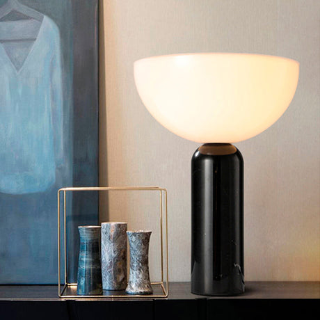 StoneRadiance - Marble-Inspired Table Lamp