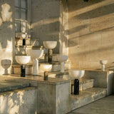 StoneRadiance - Marble-Inspired Table Lamp