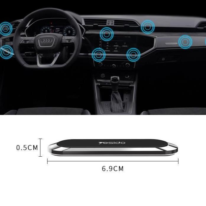Magnetic Car Phone Holder with Tool-Free Installation and Strong Grip – Universal Cell Phone Holder for Vent Mount