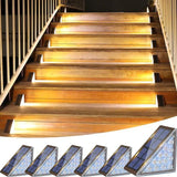 Solar Lights Outdoor - Energy-Efficient LED Stair Lighting for Safe Pathways