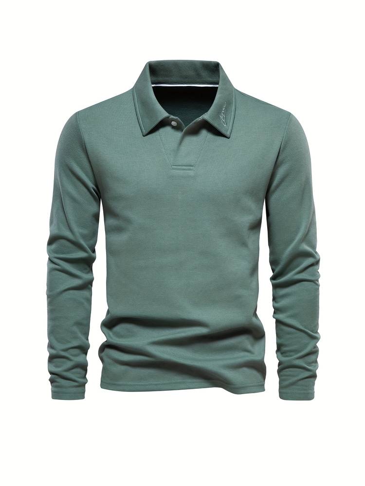VeroPolo | Classic Long-Sleeve Polo Shirt