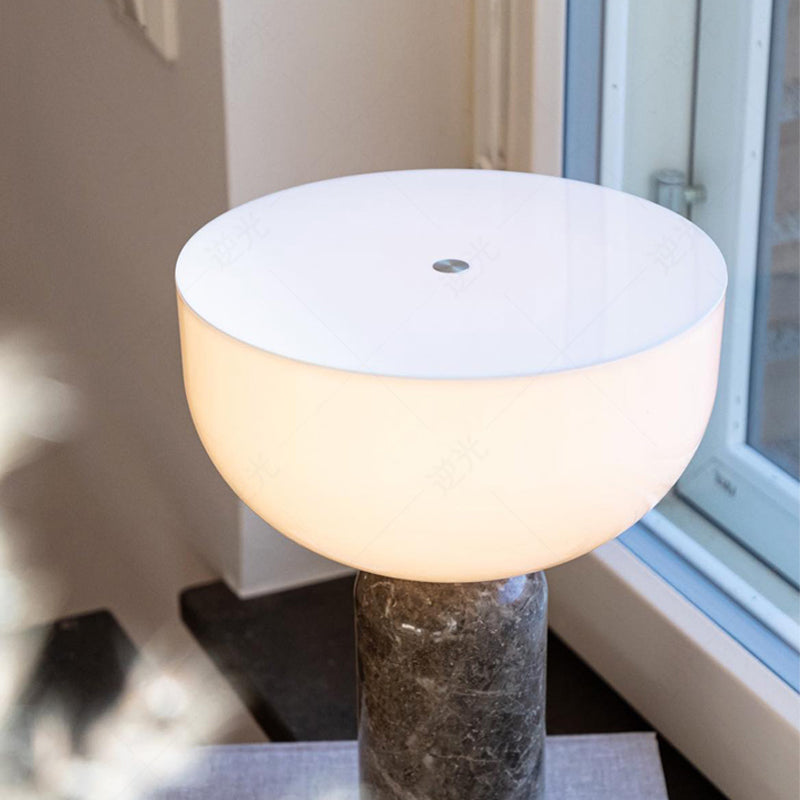 StoneRadiance - Marble-Inspired Table Lamp