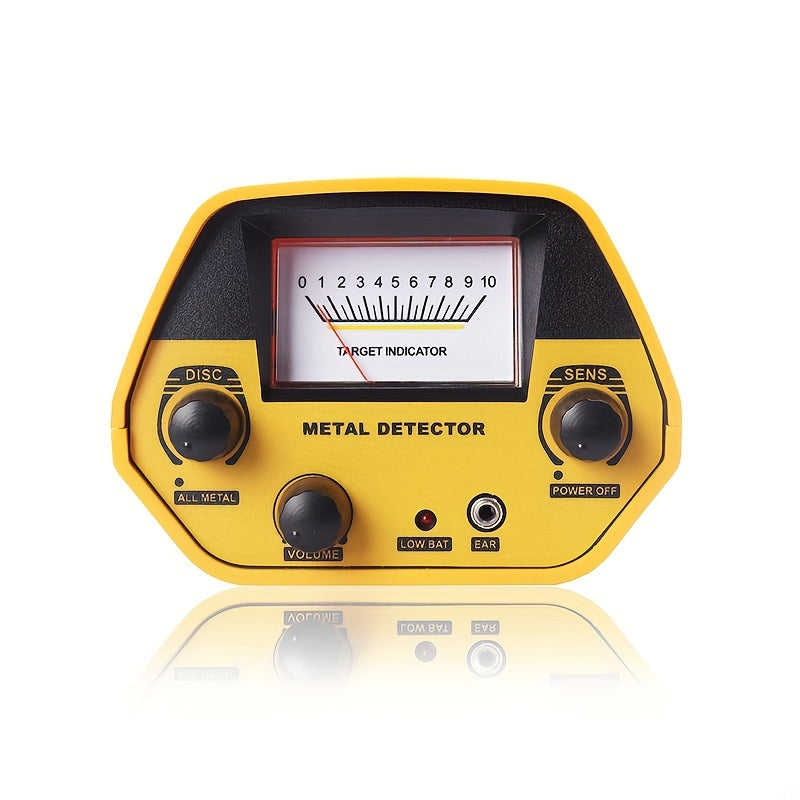 Compact Metal Detector with 20 cm Coil for Accurate Outdoor Treasure Hunting – Lightweight, User-Friendly, Versatile Detection