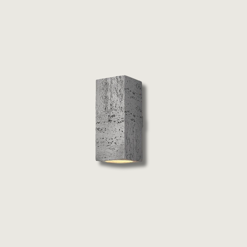 ZenStone – Wabi-Sabi Cement Wall Lamp