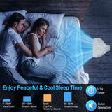9-Inch Standing Fan with Oscillation – Portable Pedestal Unit with Adjustable Speeds & Height | Quiet Flow | For Bedroom & Workspace