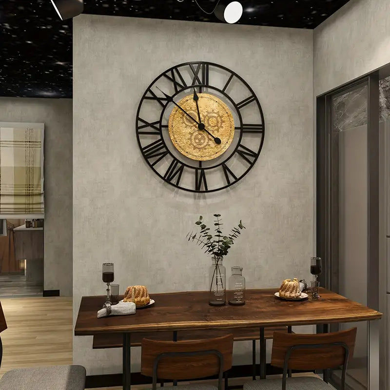 TimeGlobe - Roman Numeral Wall Clock