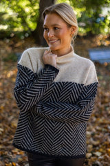 SnugLoom - Chic High-Neck Knitwear