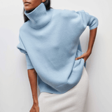 WarmWeave - Elegant Knit Sweater for a Comfy Look