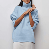 WarmWeave - Elegant Knit Sweater for a Comfy Look