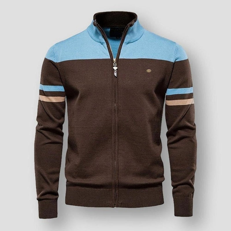 UrbanZip - Retro Zip-Up Hoodie for Fashion and Comfort