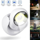 Ultra-Bright Motion Sensor LED Outdoor Light – Waterproof 450 Lumen Wireless LED Lamp for Safety and Visibility