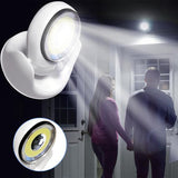 Ultra-Bright Motion Sensor LED Outdoor Light – Waterproof 450 Lumen Wireless LED Lamp for Safety and Visibility