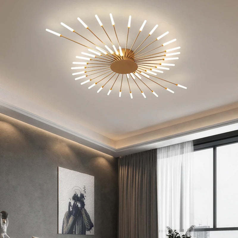 AuraBeam - Sleek Dimmable Ceiling Lamp