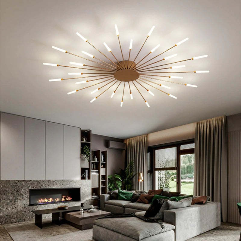 AuraBeam - Sleek Dimmable Ceiling Lamp