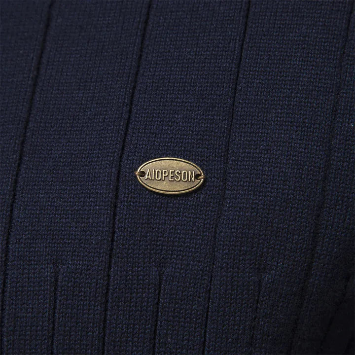 MetroWarm - Sophisticated Men's Zip Sweater for a Trendy Fall Look