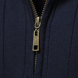 MetroWarm - Sophisticated Men's Zip Sweater for a Trendy Fall Look