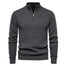 MetroWarm - Sophisticated Men's Zip Sweater for a Trendy Fall Look