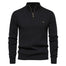 MetroWarm - Sophisticated Men's Zip Sweater for a Trendy Fall Look