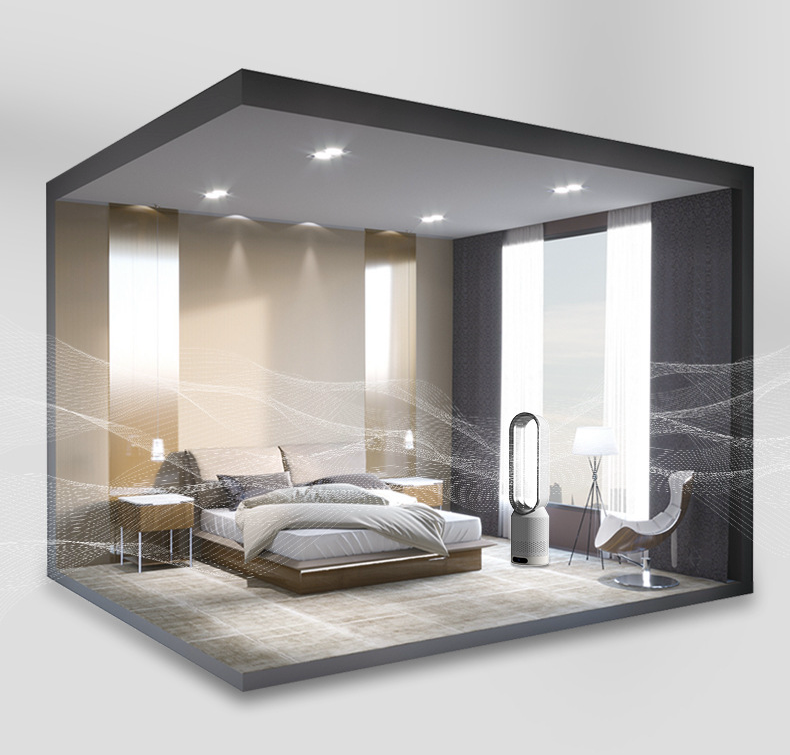 Airpure | 3-in-1 air cooler with air purifier | oscillation & LED touch
