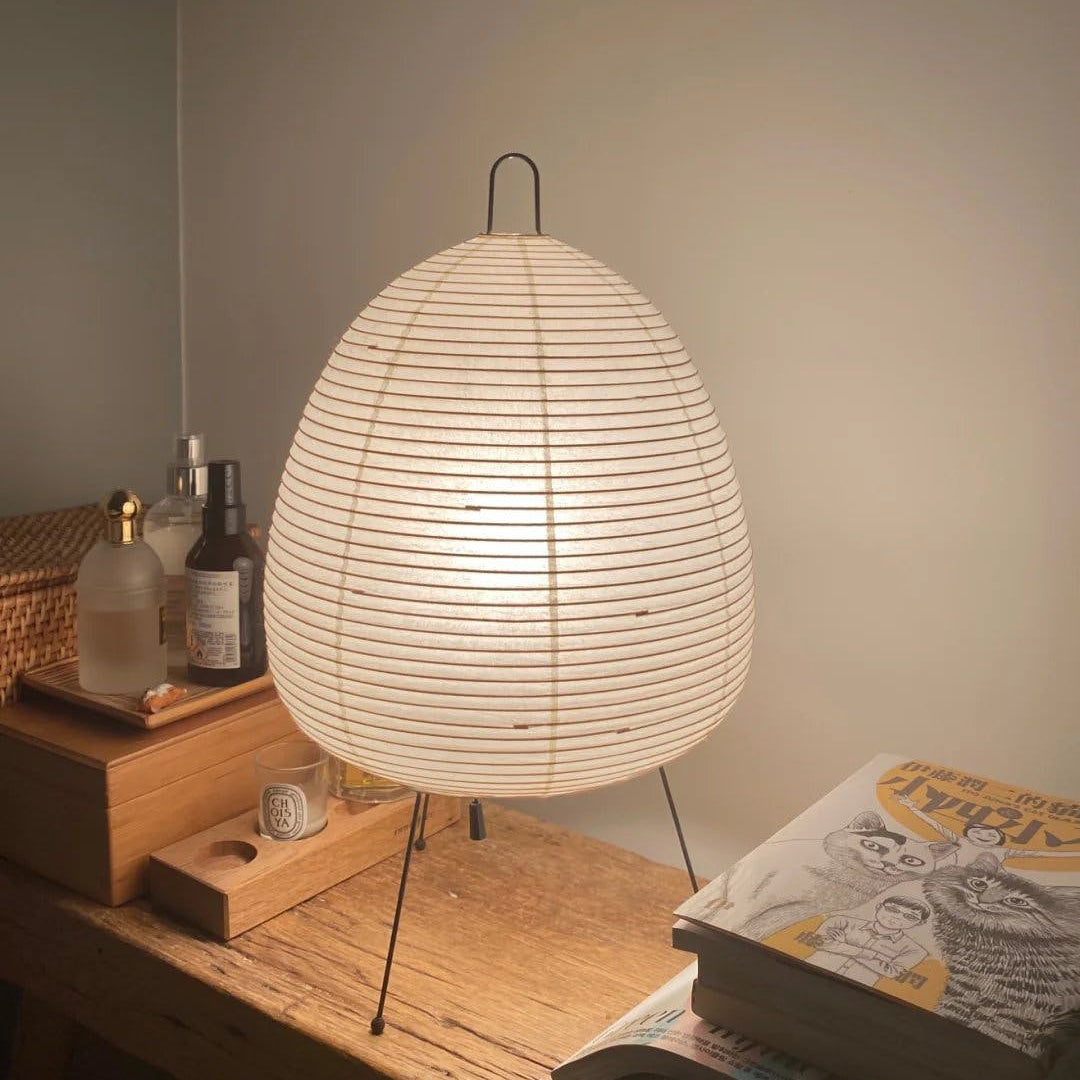 ZenLume – Serene Japanese Lantern Desk Lamp