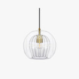 ShineSphere - Amber Pendant Light with Radiant Elegance