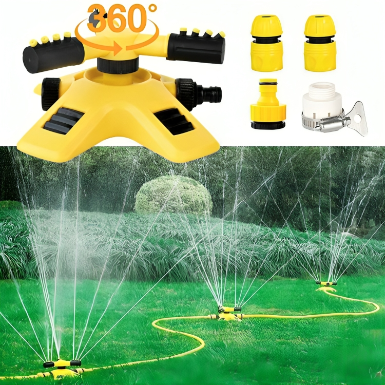 360° Lawn Sprinkler for Garden Use