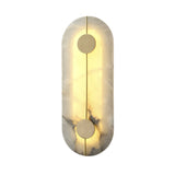 StoneLuxe – Art Deco Wall Lamp with Refined Stone Detail