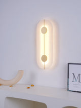 StoneLuxe – Art Deco Wall Lamp with Refined Stone Detail